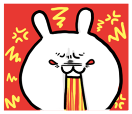 haratatu-usagi sticker sticker #10555250