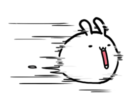 haratatu-usagi sticker sticker #10555270