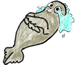 Stupid Crayon Creatures sticker #10555276