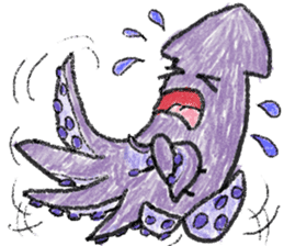 Stupid Crayon Creatures sticker #10555280