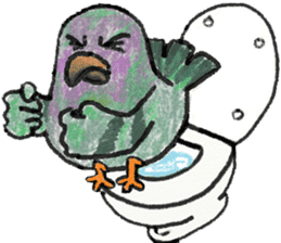 Stupid Crayon Creatures sticker #10555283