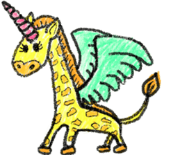 Stupid Crayon Creatures sticker #10555294