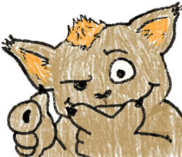 Stupid Crayon Creatures sticker #10555300