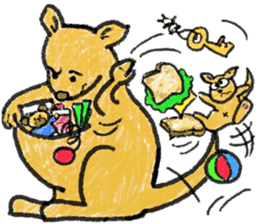 Stupid Crayon Creatures sticker #10555306