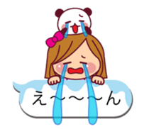 The cute girl 4 who often uses it sticker #10555408
