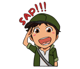 Musa - (Battle of Surabaya) sticker #10555472