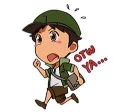 Musa - (Battle of Surabaya) sticker #10555496