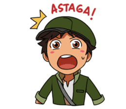 Musa - (Battle of Surabaya) sticker #10555500