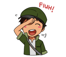 Musa - (Battle of Surabaya) sticker #10555502