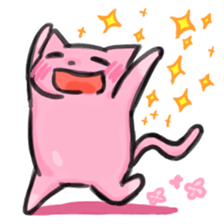 doodling cats sticker #10555676