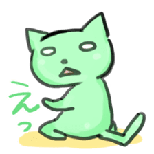 doodling cats sticker #10555684