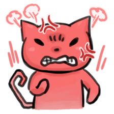 doodling cats sticker #10555696