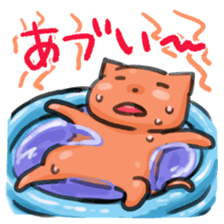 doodling cats sticker #10555710