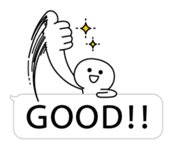 Over Big balloon sticker #10556595