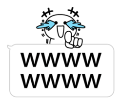 Over Big balloon sticker #10556603