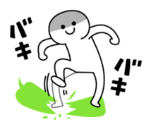 Over Big balloon sticker #10556630