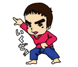 Mr.3year olds BOY sticker #10556632