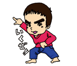 Mr.3year olds BOY sticker #10556632