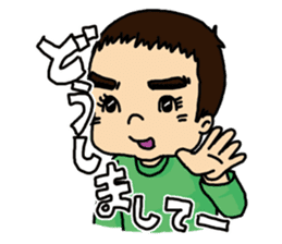 Mr.3year olds BOY sticker #10556654