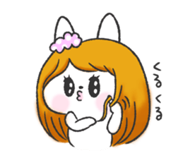 Girl usagi 2 sticker #10557424