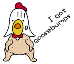 Naked Chicken sticker #10557632