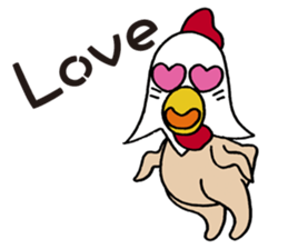 Naked Chicken sticker #10557635