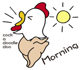 Naked Chicken sticker #10557646