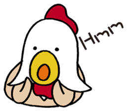 Naked Chicken sticker #10557647