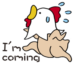 Naked Chicken sticker #10557650