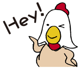 Naked Chicken sticker #10557654