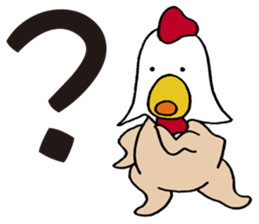 Naked Chicken sticker #10557655