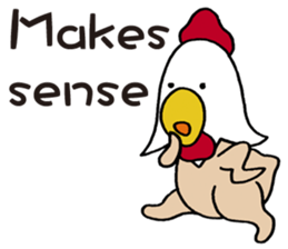 Naked Chicken sticker #10557658