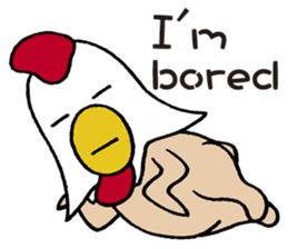 Naked Chicken sticker #10557661