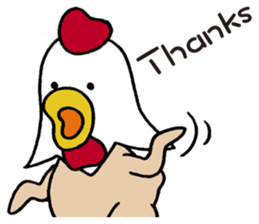 Naked Chicken sticker #10557663