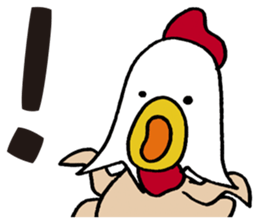 Naked Chicken sticker #10557664