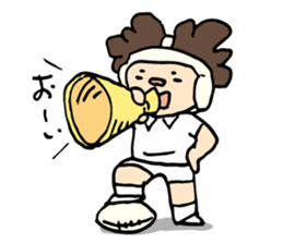 Daily sticker of Afro -kun 4th edition. sticker #10557688