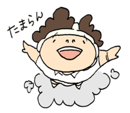 Daily sticker of Afro -kun 4th edition. sticker #10557692