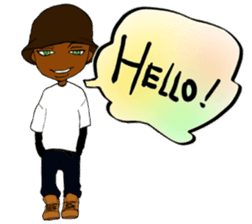 black girls4 sticker #10557736