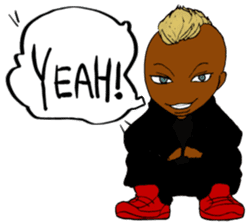 black girls4 sticker #10557748