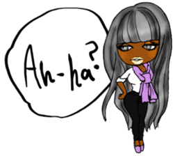 black girls4 sticker #10557771