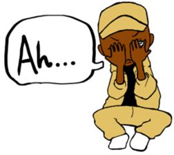 black girls4 sticker #10557773