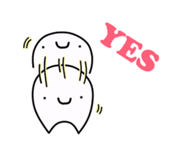 Mr.Back teeth and Friends 2 sticker #10557860