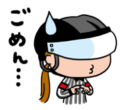 icehockey referee sticker #10557907