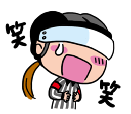 icehockey referee sticker #10557924