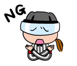 icehockey referee sticker #10557928