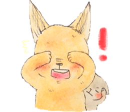 unwind dog and cat2 sticker #10558385