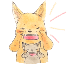 unwind dog and cat2 sticker #10558397