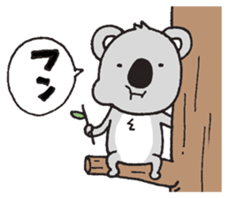 Talkative koala sticker #10558425
