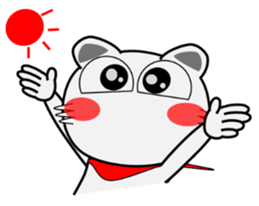 Always White Bear sticker #10558576