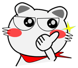 Always White Bear sticker #10558580